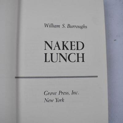 4 Vintage Hardcover Books: Harm Wulf, Naked Lunch, Noonday, Brann, 1931-1959