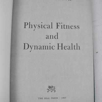 3 Vintage Self-Help Books: Eat Well 1963, Physical Fitness 1965, Relax 1953
