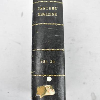 Century Magazine Volume 30, Antique 1885