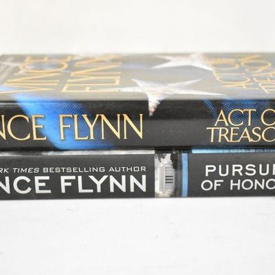 2 Hardcover Books by Vince Flynn: Act of Treason & Pursuit of Honor