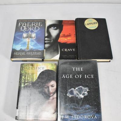 5 YA Books, Fantasy/Supernatural: Faerie Lord -to- The Age of Ice