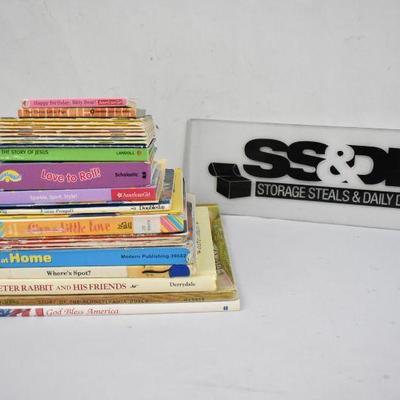 Vintage Kids Books, Qty 25