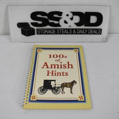 100s of Amish Hints Hardcover Spiral Book
