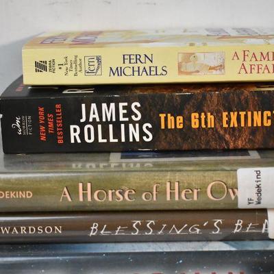 8 Fiction Books: A Family Affair -to- The Midnight Cafe