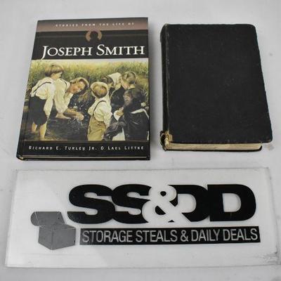 2 LDS Books: Book of Mormon & Stories from the life of Joseph Smith