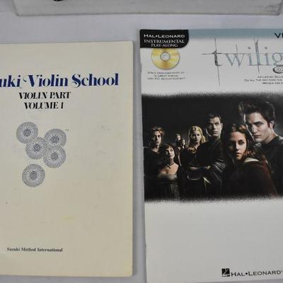 3 Violin Music Books