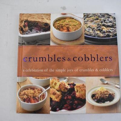 4 Cookbooks: Crumbles & Cobblers -to- Cookies & Crackers