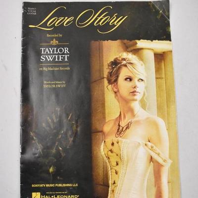 Sheet Music: Piano/Vocal/Guitar: Jar of Hearts, Taylor Swift