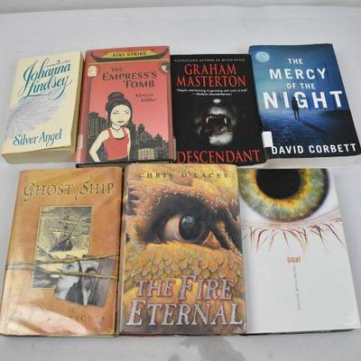 7 Fiction Books: SIlver Angel -to- Sight