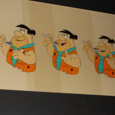 * Original, signed animation art & cels with authentication and seals:
o	"Huckleberry Hound" Original Animation Cel Signed...