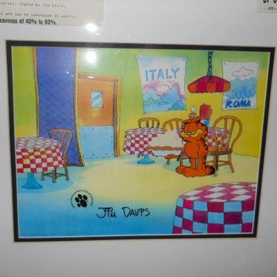 * Original, signed animation art & cels with authentication and seals:
o	"Huckleberry Hound" Original Animation Cel Signed...