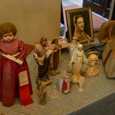RELIGIOUS MEMORABILIA
* Catholic rosaries from 1930's
* Sterling silver crosses and Christian medallions
* Italian holy cards
*...