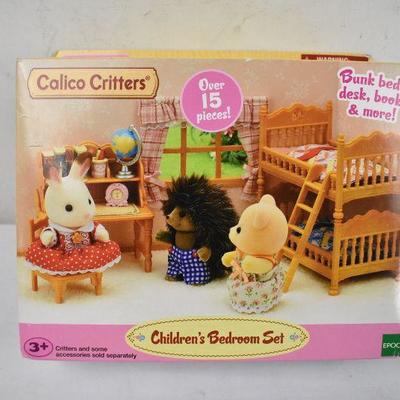 Calico Critter Children's Bedroom Set - New
