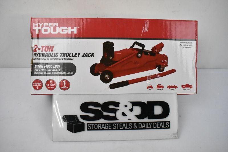 Hyper Tough 2Ton Hydraulic Trolley Jack New