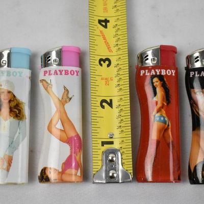 4 Refillable Lighters, 