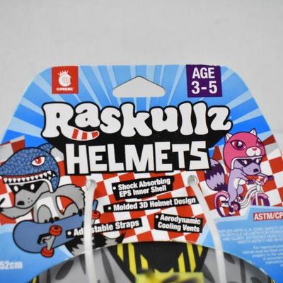 Raskullz Dig It Bike Helmet, Toddler 3+ (48-52cm) - New