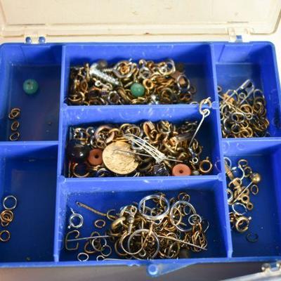 Lot 42- Organizers with Jewelry Making Supplies