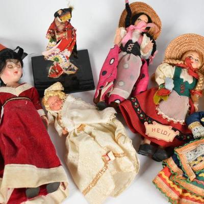Lot 46- Collection of Antique Dolls