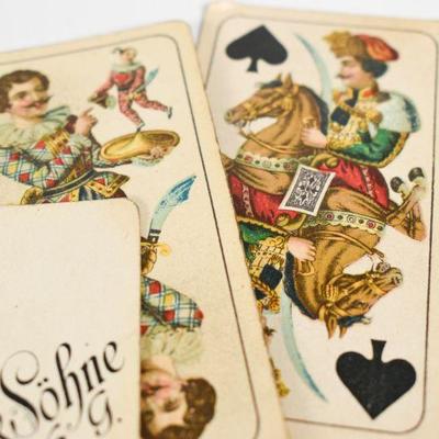Lot 84- Vintage Playing Cards