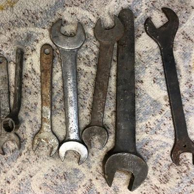 Lot #91 Lot of Vintage Wrenches 