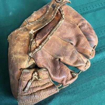 Lot #92 Antique Ball Glove 