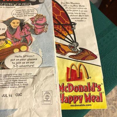 Lot #96 Giant Lot of Happy / kids meal bags - COLLECTIBLE
