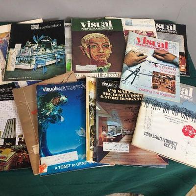 Lot #213 Lot of 1970's visual merchandise Mag