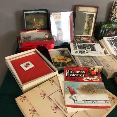 Lot #216 All cards and stationary