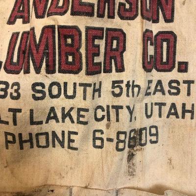 Lot #220 Apron from Anderson Lumber Vintage