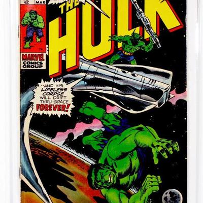 Incredible HULK #137 Bronze Age Comic Book 1971 Marvel Comics FN