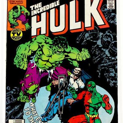 Incredible HULK #251 Bronze Age Comic Book 1980 Marvel Comics VF