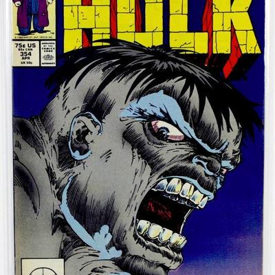 Incredible HULK #354 Copper Age Comic Book 1989 Marvel Comics VF/NM