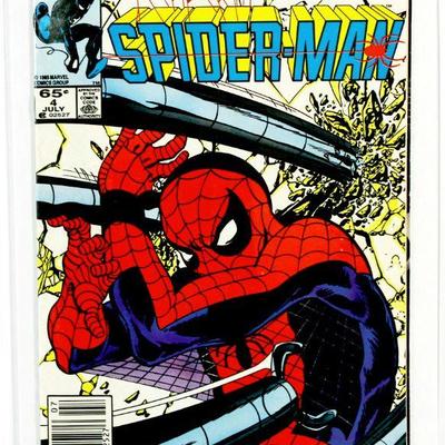 WEB OF SPIDER-MAN #4 Copper Age Comic Book 1985 Marvel Comics High Grade VF/NM