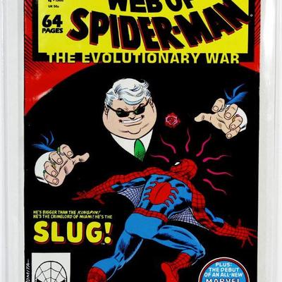 WEB OF SPIDER-MAN Annual #4 Copper Age Romita 1988 Marvel Comics VF/NM