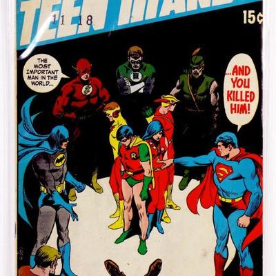 TEEN TITANS #25 First Appearance of LILITH Bronze Age 1970 DC Comics FN