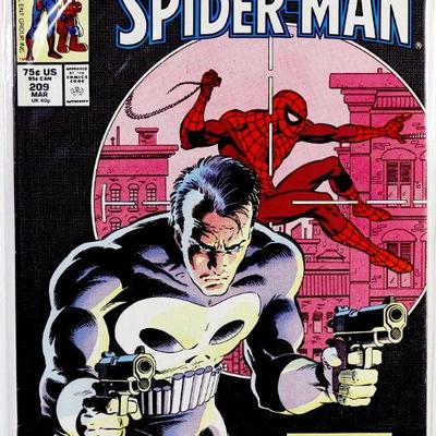 Marvel Tales #209 SPIDER-MAN & PUNISHER Copper Age 1988 Marvel Comics HIGH GRADE