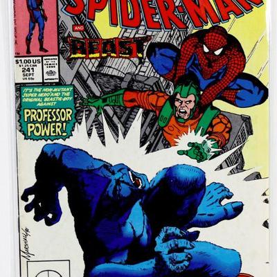 Marvel Tales #241 SPIDER-MAN & BEAST Copper Age 1990 Marvel Comics HIGH GRADE