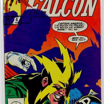 FALCON #1-4 Complete Mini Series Set Bronze Age Captain America Avengers 1983 Marvel Comics