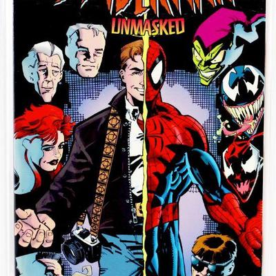 SPIDER-MAN UNMASKED #1 High Grade TPB 1996 Marvel Comics VF/NM