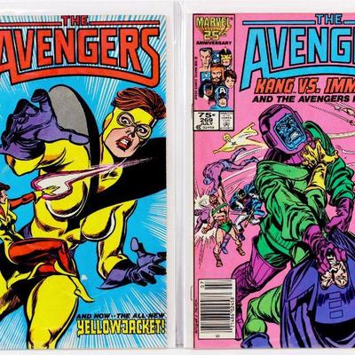 AVENGERS #264 #269 Copper Age Comic Book Set 1986 Marvel Comics VF