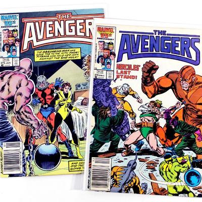 AVENGERS #274 #275 Copper Age Comic Book Set 1986/87 Marvel Comics VF