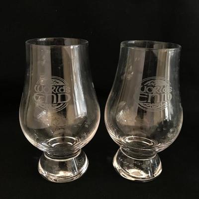 Lot 9 - Two Glencairn Official Whiskey Glasses and More