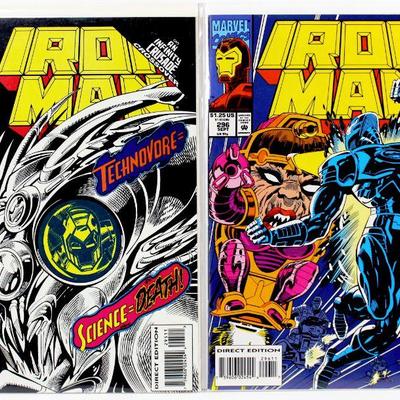 IRON MAN #294 #295 #296 Comic Books Set HIGH GRADE 1993 Marvel Comics NM