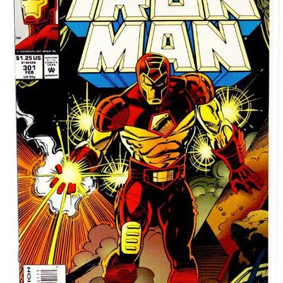 IRON MAN #301 Venom Deathlok - 1994 Marvel Comics HIGH GRADE - NM