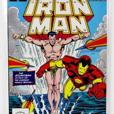 IRON MAN Annual #10 Sub-Mariner Copper Age Comic Book 1989 Marvel Comics VF/NM