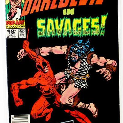 DAREDEVIL #201 Copper Age Comic Book in High Grade 1984 Marvel Comics VF/NM