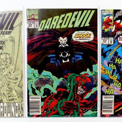 DAREDEVIL #275 312 313 314 316 Copper Age Comic Books Set 1985 Marvel Comics VF/NM