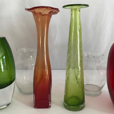 Lot 17 - Blenko and Kate Spade Lenox Vase in Colorful Collection