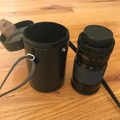 Lot 24 - Telephoto Lens & More