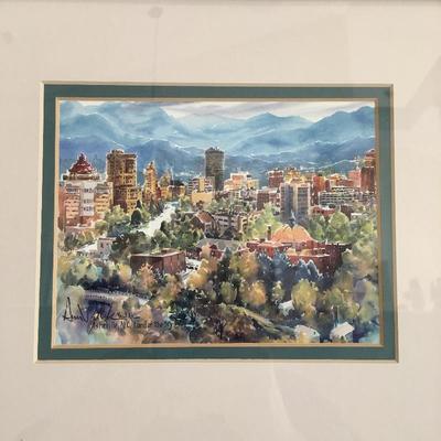 Lot 29 - Jim Mitchem and Ann Vasilik Framed Art